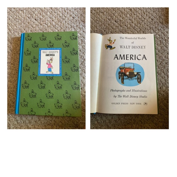 Vintage Wonderful World Of Walt By Disney Boxed Set Of 4 Books - Picture 6 of 15